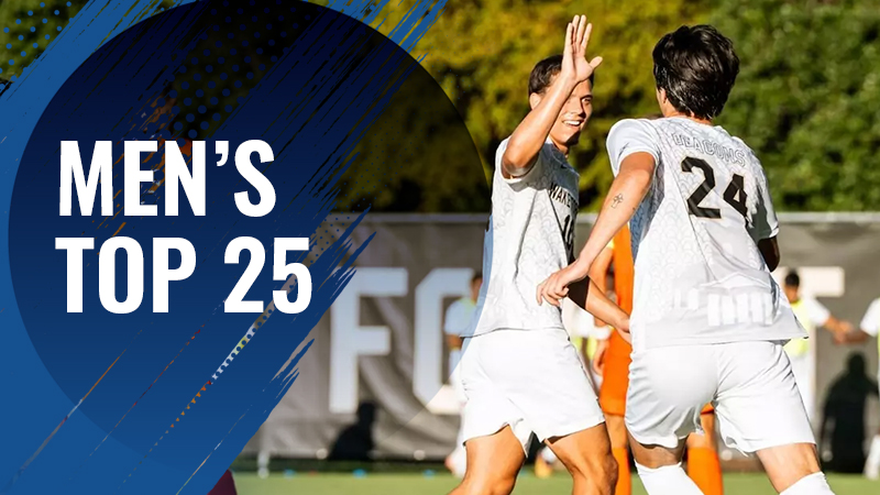 TDS Men's Division l Top 25: Sept. 15