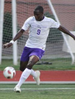 men's college soccer player Karo Okiomah