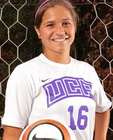 college soccer player Adriana Lucar