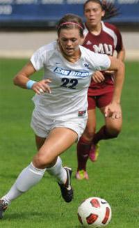 san diego women's college soccer player stephanie ochs