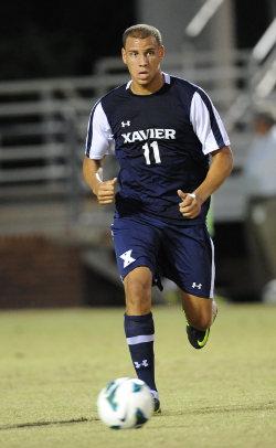 xavier men's college soccer player luke spencer