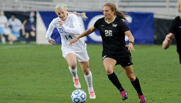 Dukes Fall, 2-1, to Wake Forest in ACC Semis