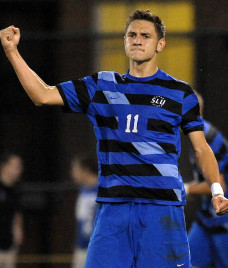 college soccer player saint louis Robbie Kristo