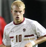 college soccer player kyle bekker boston college