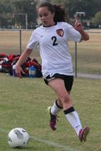 club soccer player Emily Bates Dallas Texans