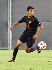 college soccer player carlos benavides