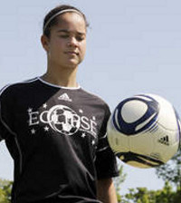 club soccer player kayla mccoy