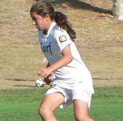 Olivia Erlbeck, San Diego Surf, girls club soccer, ecnl