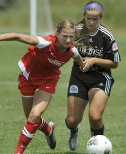 Mustang SC, girls club soccer, ECNL