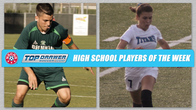 Offensive duo named HS Players of the Week
