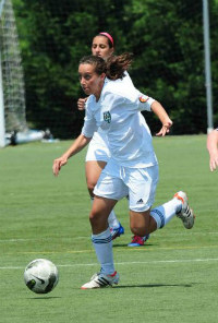 Mia Hoen-Beck girls club soccer