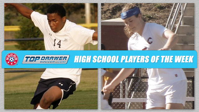 Attacking duo sweep High School soccer POTW