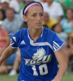 fgcu women's college soccer player kc correllus