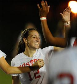 boston college women's college soccer player Jessica Luscinski