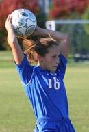 girls club soccer player corrine warlick