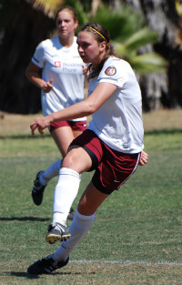 Brianna Westrup club soccer ECNL