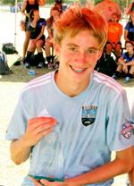 boys club soccer player samuel buzzas