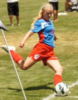 Haleigh Guerra, girls club soccer, texas