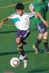 Joshua Pynadath, boys club soccer, Real Madrid