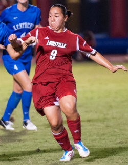 Charlyn Corral college soccer Louisville