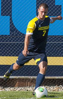 Tyler Arnone, Michigan, college soccer