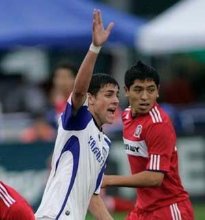 elite boys youth club soccer players