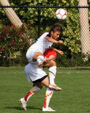 girls youth club soccer player karin simonian
