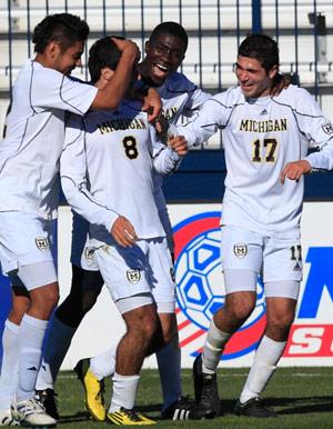 michigan men's collge soccer player soony saad