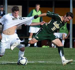 mens college soccer player dillon powers