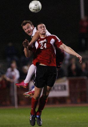 louisville men's college soccer player Austin Berry