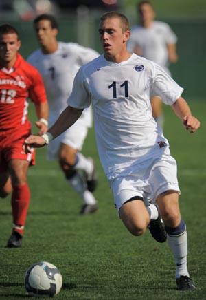 penn state men's soccer player corey hertzog