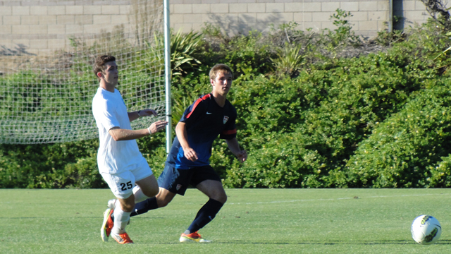 U18 MNT prepares for games against the best