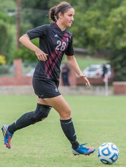 Shelby Hopkins, trinity, college soccer