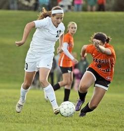 Claire Stackel, high school soccer, player of the week