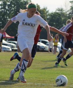 Madeleine Lucas, girls club soccer