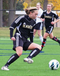 club soccer Courtney Petersen Michigan Hawks