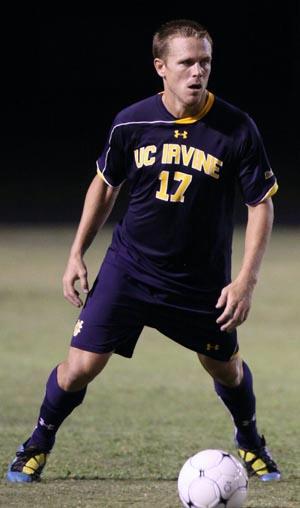 mens college soccerp layer from uc irvine
