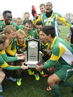 Mason college soccer Atlantic 10