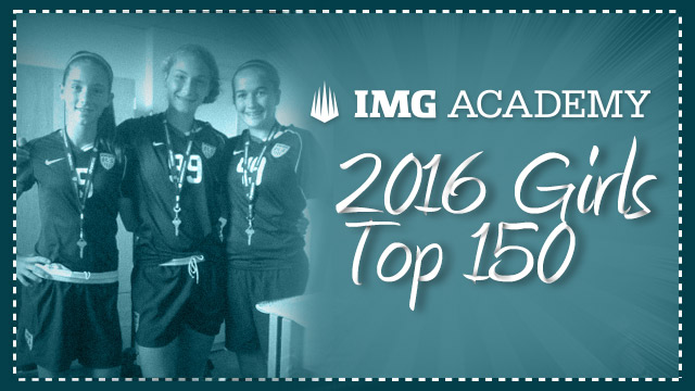 2016 Girls IMG Academy 150 Rankings update
