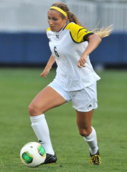 Shelina Zadorsky college soccer Michigan