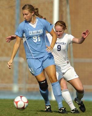 north carolina women's college soccer player Rachel Wood