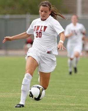 unlv women's college soccer player Ashleigh Shoughro