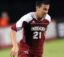 mens college soccer player