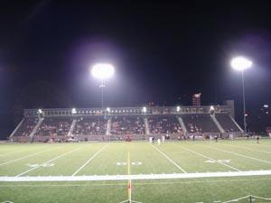 college soccer stadium