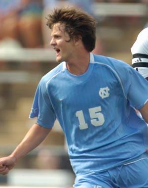 mens college soccer player