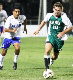 mens college soccer player