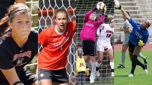 Top 10 GKs in women’s college soccer