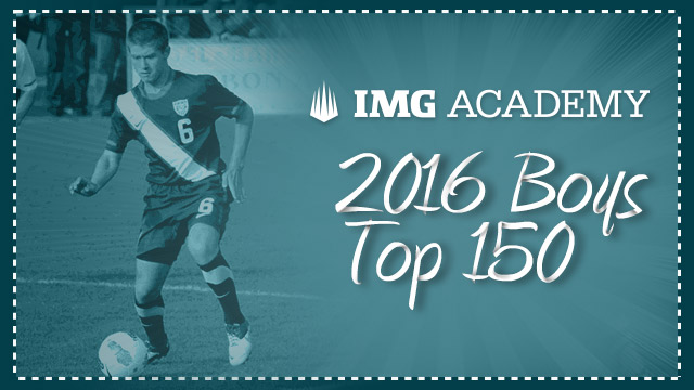 2016 Boys Top 150 Player Rankings Update