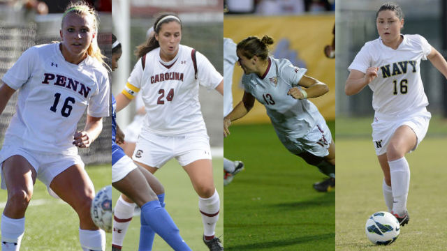 Top 10 women's college soccer defenders
