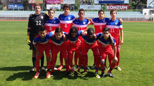 U.S. U14 BNT goes undefeated on Euro trip